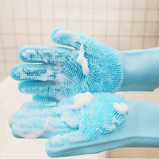Cat Dog Pet Grooming Bathing Gloves (Buy Any 2, Get 1 For Free)