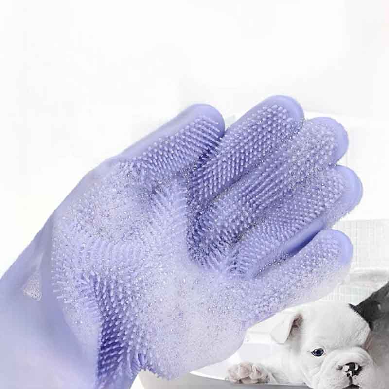 Cat Dog Pet Grooming Bathing Gloves (Buy Any 2, Get 1 For Free)
