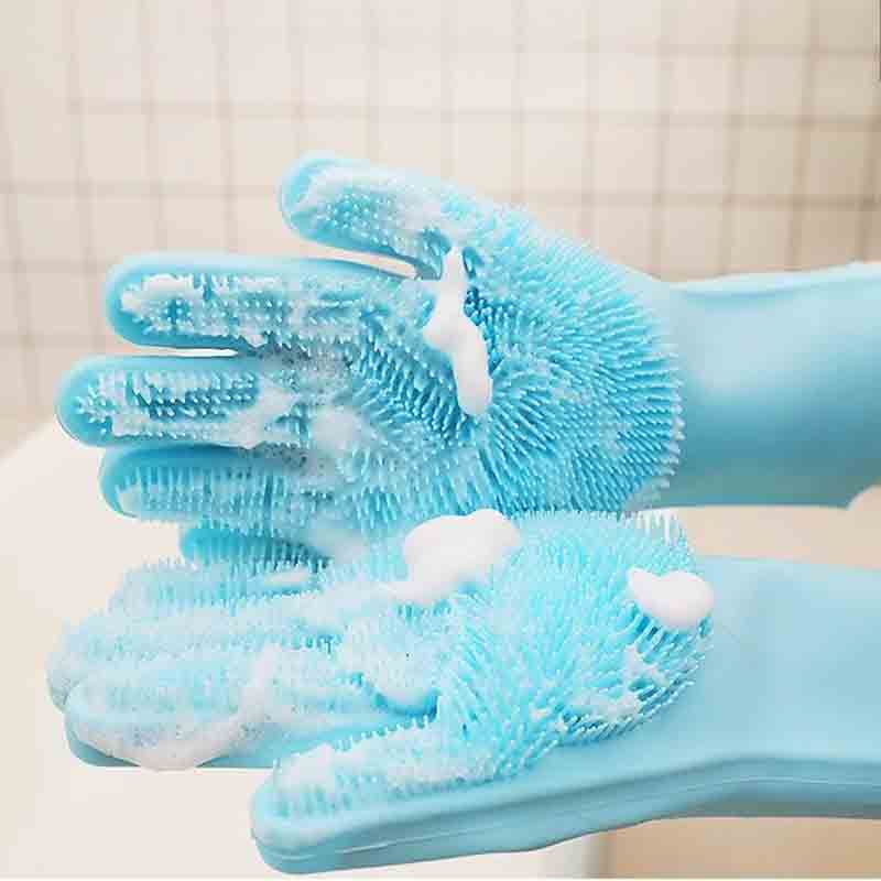 Cat Dog Pet Grooming Bathing Gloves (Buy Any 2, Get 1 For Free)